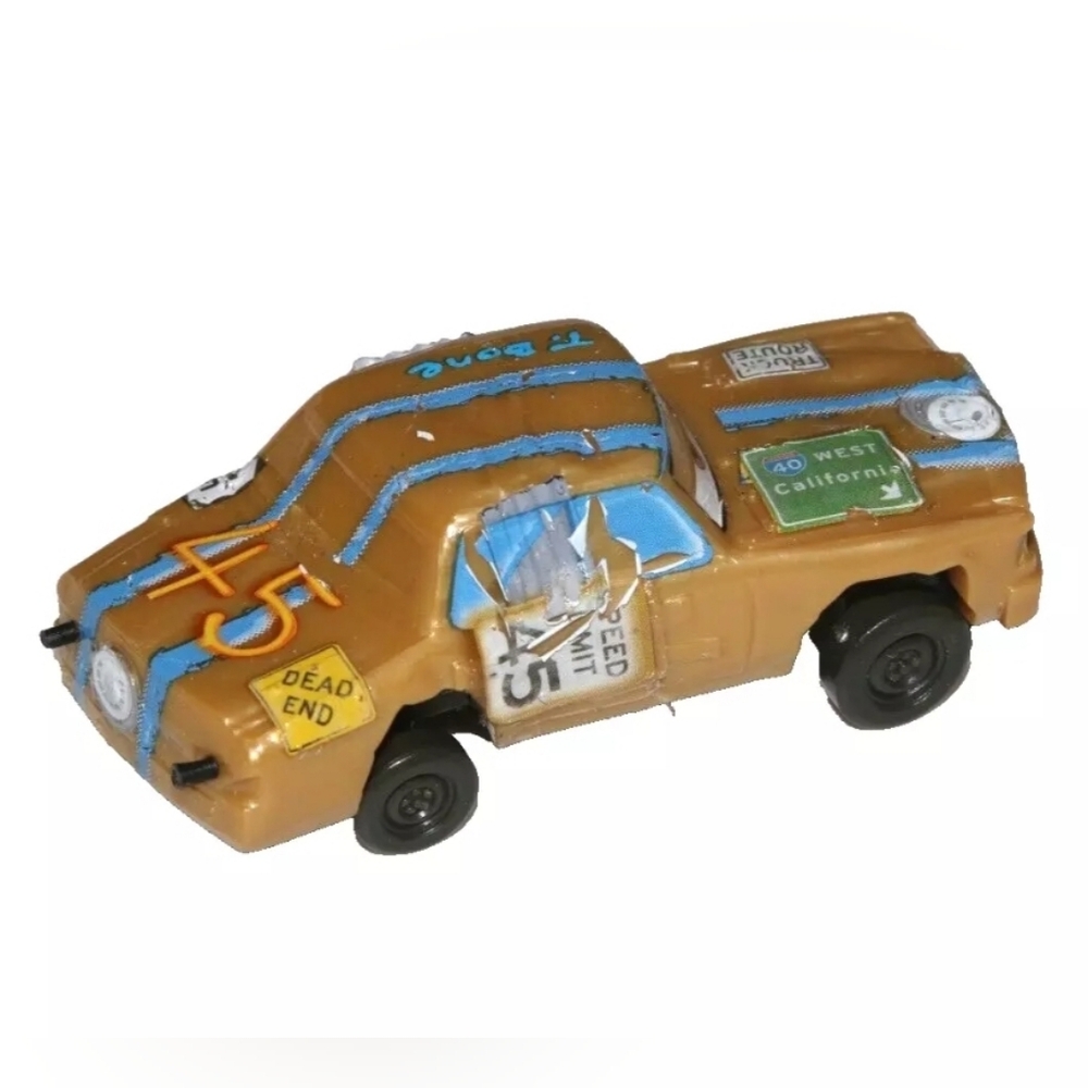 Disney PIXAR CARS Thunder Hollow Demolition #45 Crazy 8 - Disney / plastic car - Picture 3 of 4